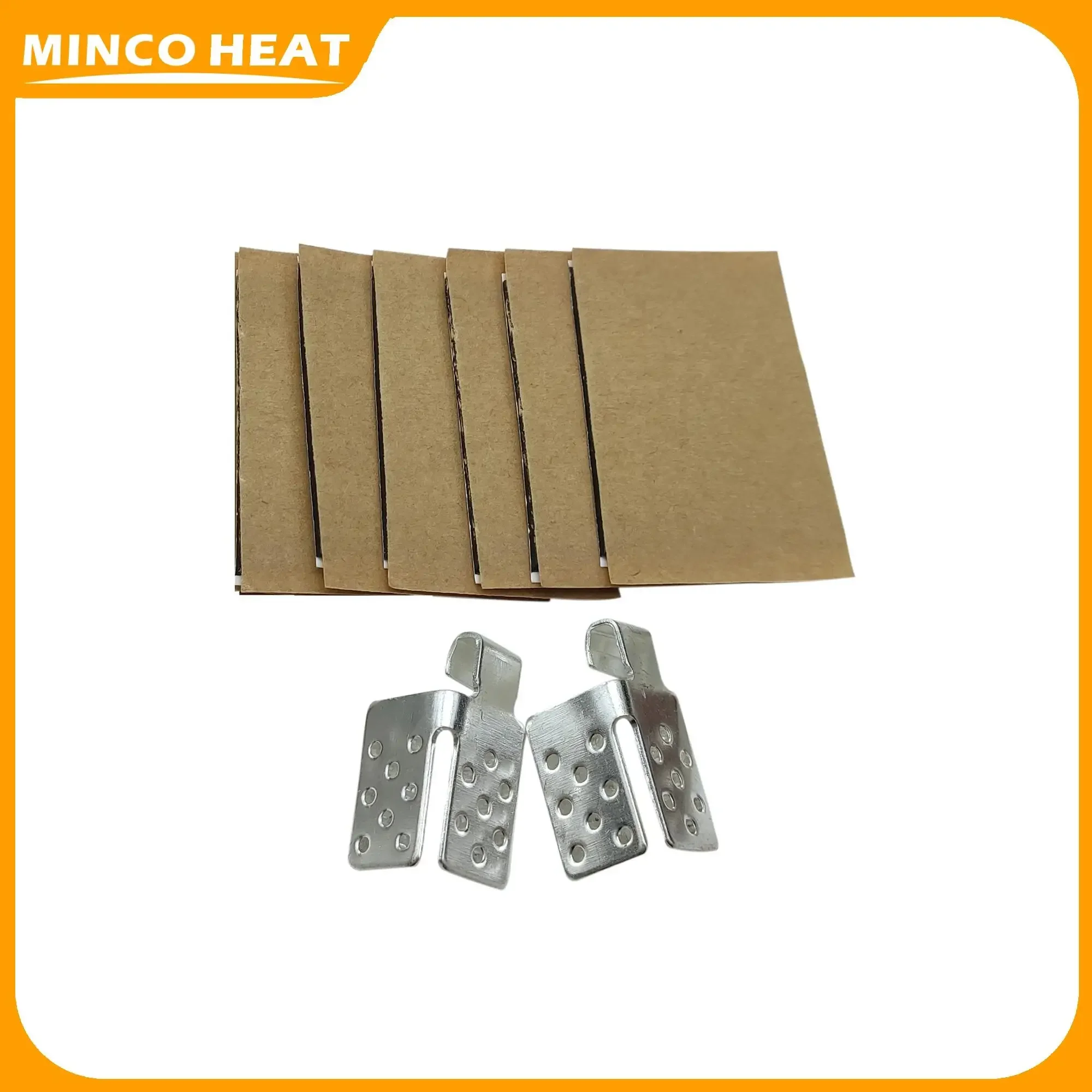Minco Heat Akcesoria do folii grzewczej podłogowej Zaciski Specjalne złącza z zestawem past izolacyjnych