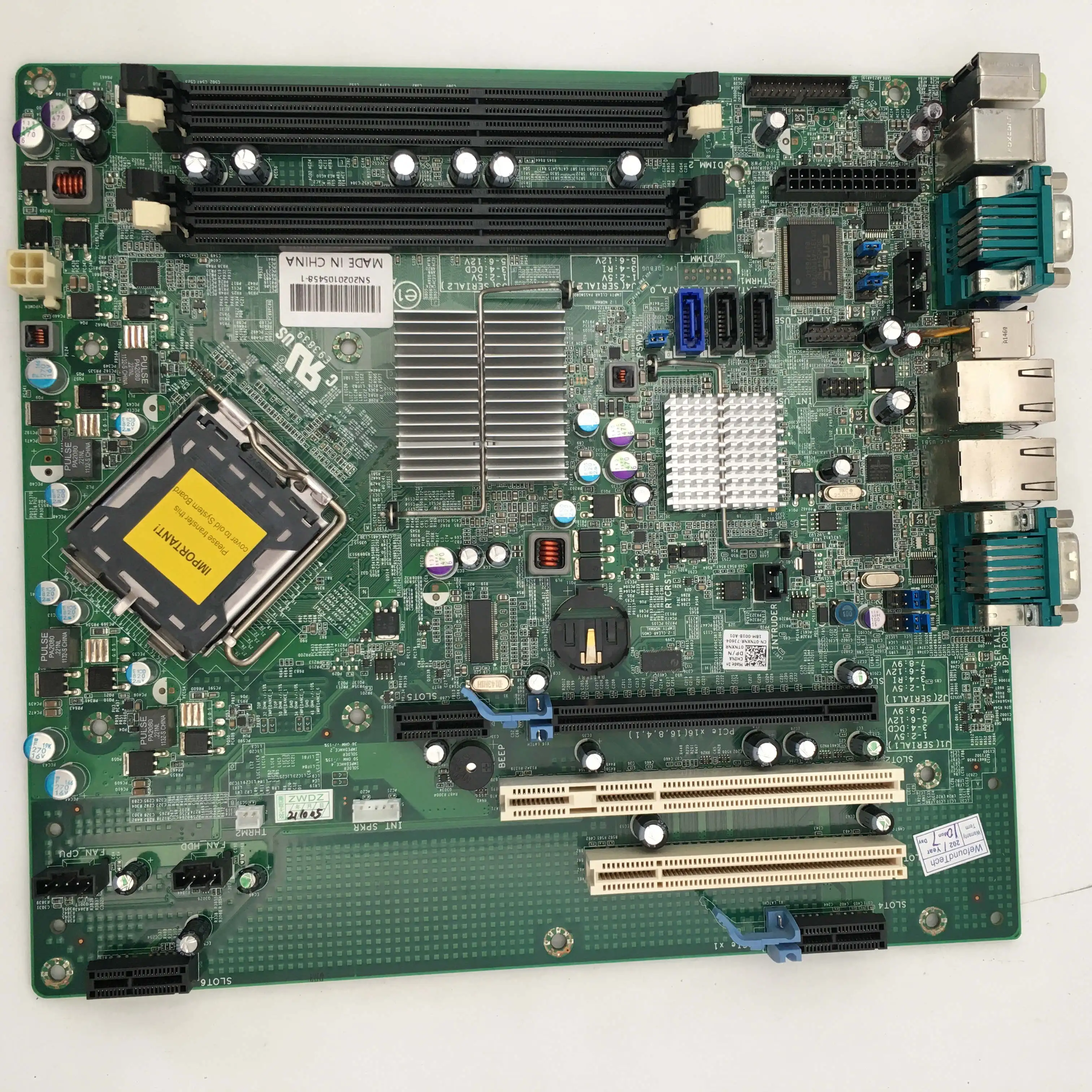 Desktop Motherboard for Dell Optiplex XE 486 host Q45 LGA775 DDR3 motherboard dual network card 1D4TT TNXNR