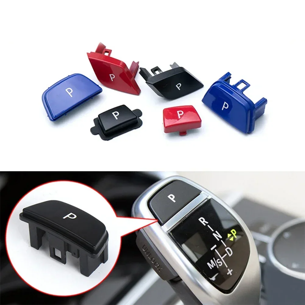 Car Gear Shift Lever Auto P Parking Button Piano Black For BMW 3 5 7 X3 X4 X5 X6 Series E90 F30 F10 F01 F25 F26 E70 F15 F16 G30