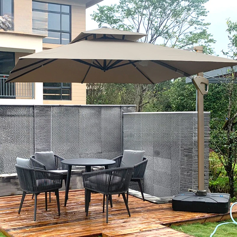Outdoor Sofa Outdoor Sunshade Coffee Shops, Large Roman Patio, Garden, Balcony, Courtyard