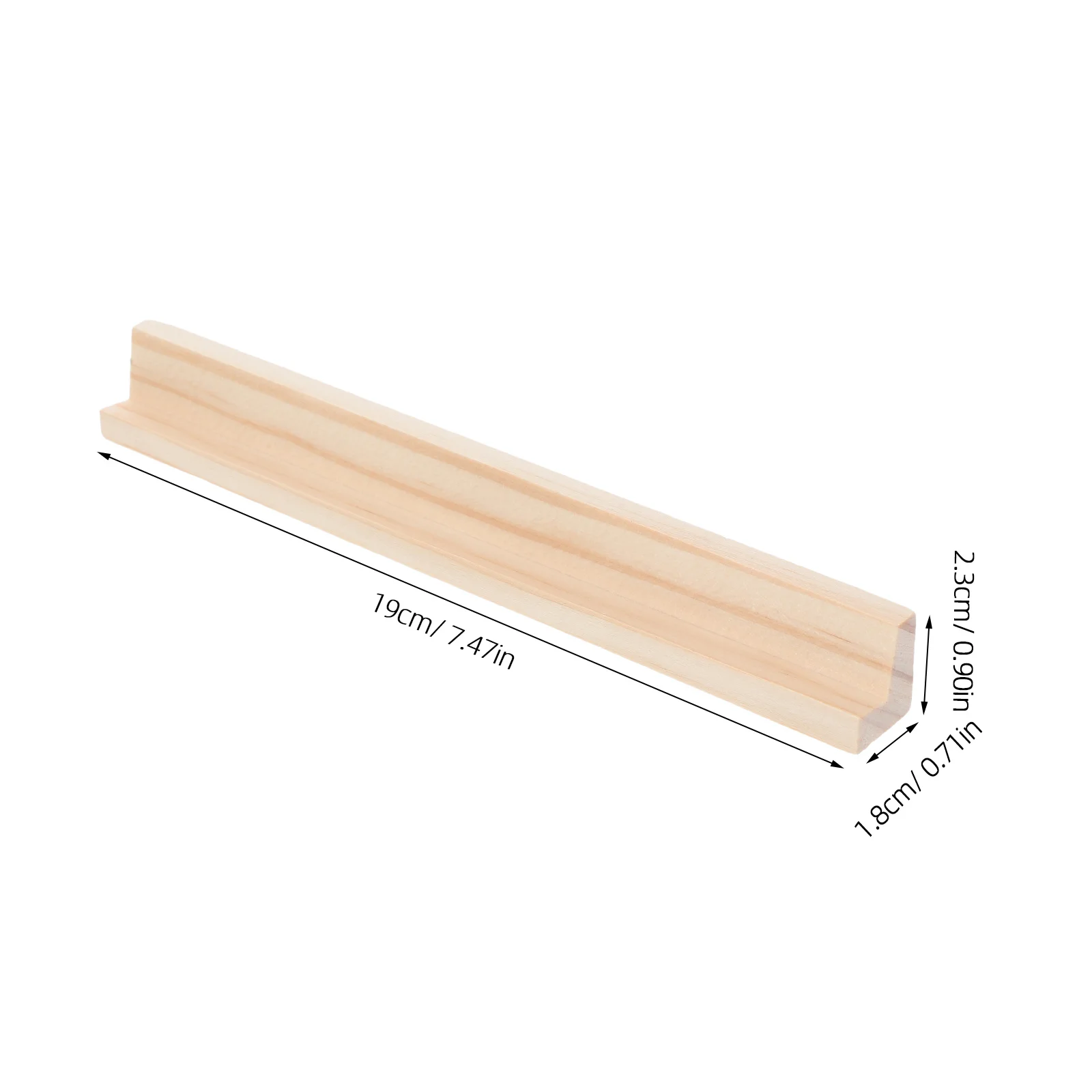 4 stuks handgemaakte houten displaystandaard functionele domino-bases voor het oprecht houden van tegels, nette gaming-organizer, woondecoratie