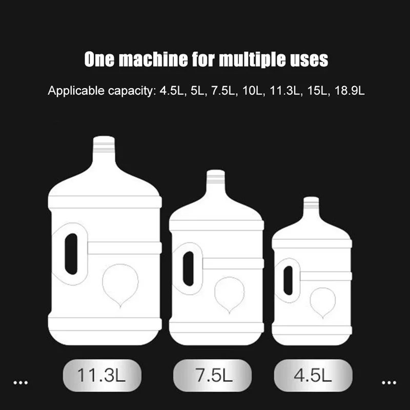 Dispensador de bomba de agua portátil y eléctrico, fuente de bebida automática, botella de carga USB, para 4,5-19 litros