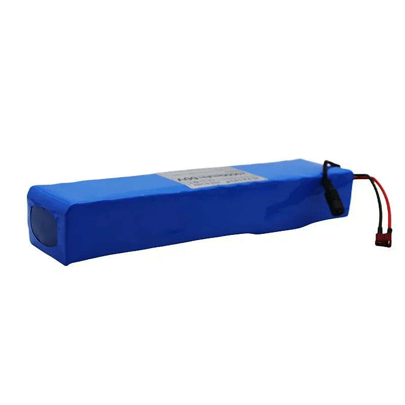 60V 16S2P 50Ah 18650 Rechargeable Li-ion Battery Pack 67.2V Lithium Ion 50000mAh with BMS，Charger