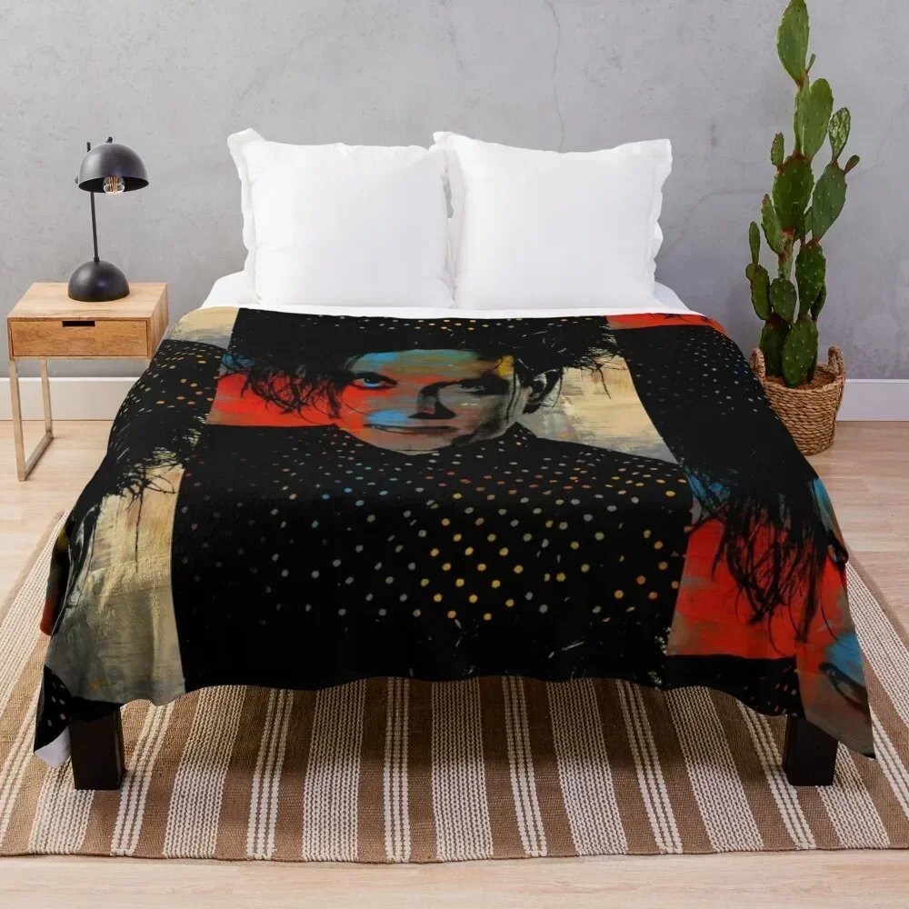 

Robert~~Smith Throw Blanket Stylish Decor Blanket Gift for Friends Roommate