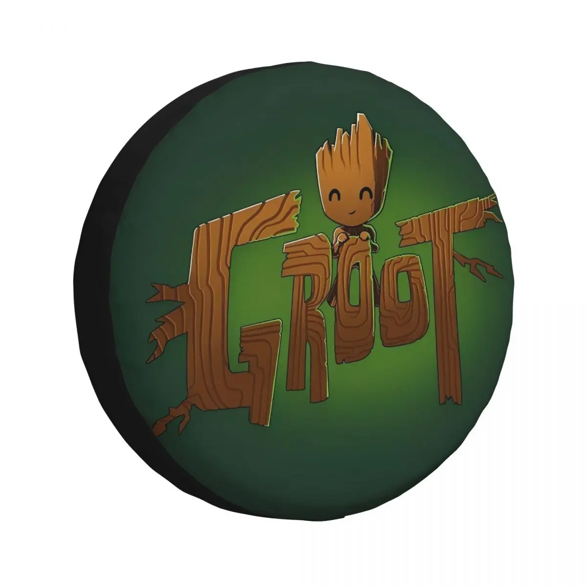 

Чехол для запасного колеса Groot Guardians Of The Galaxy, устойчивый к атмосферным воздействиям, универсальные защитные колеса для внедорожников RV