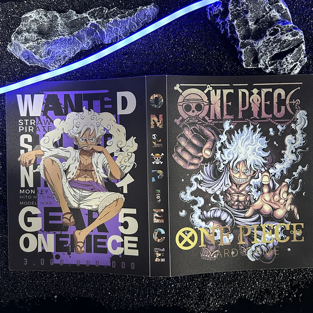 

Anime OPCG Monkey D Luffy Card Album Book Game Card Collection Storage Can Accommodate 240 Cards Birthday Gift