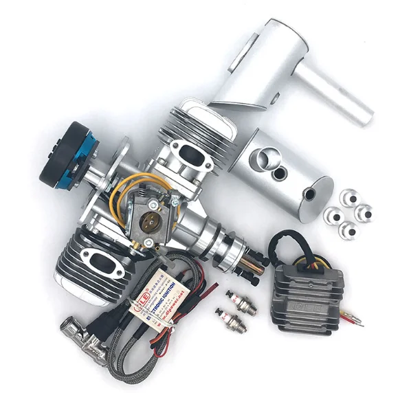 DLE60 60CC Engine UAV Power System (180W) UAV Twin Cylinder Power Generation System
