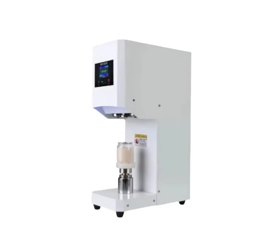 

Commercial Automatic Drink Can Sealing Machine for Milk Tea Metal Capging for Food and Beverage for Barrel Packaging