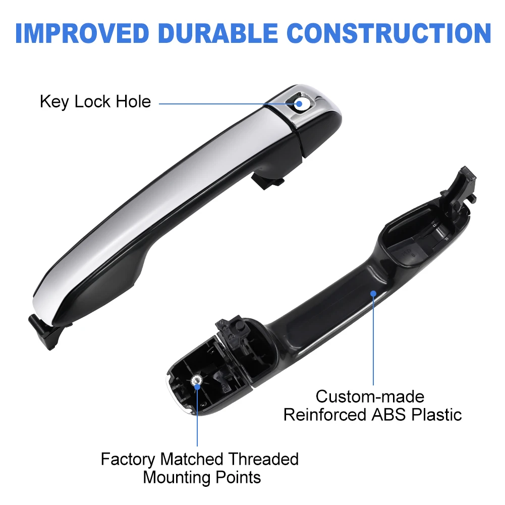 Outside Door Handle For Lexus Toyota GX460 4Runner 2010-2021 6921060170 6925060060 Front Rear Left Right Door Handle accessories