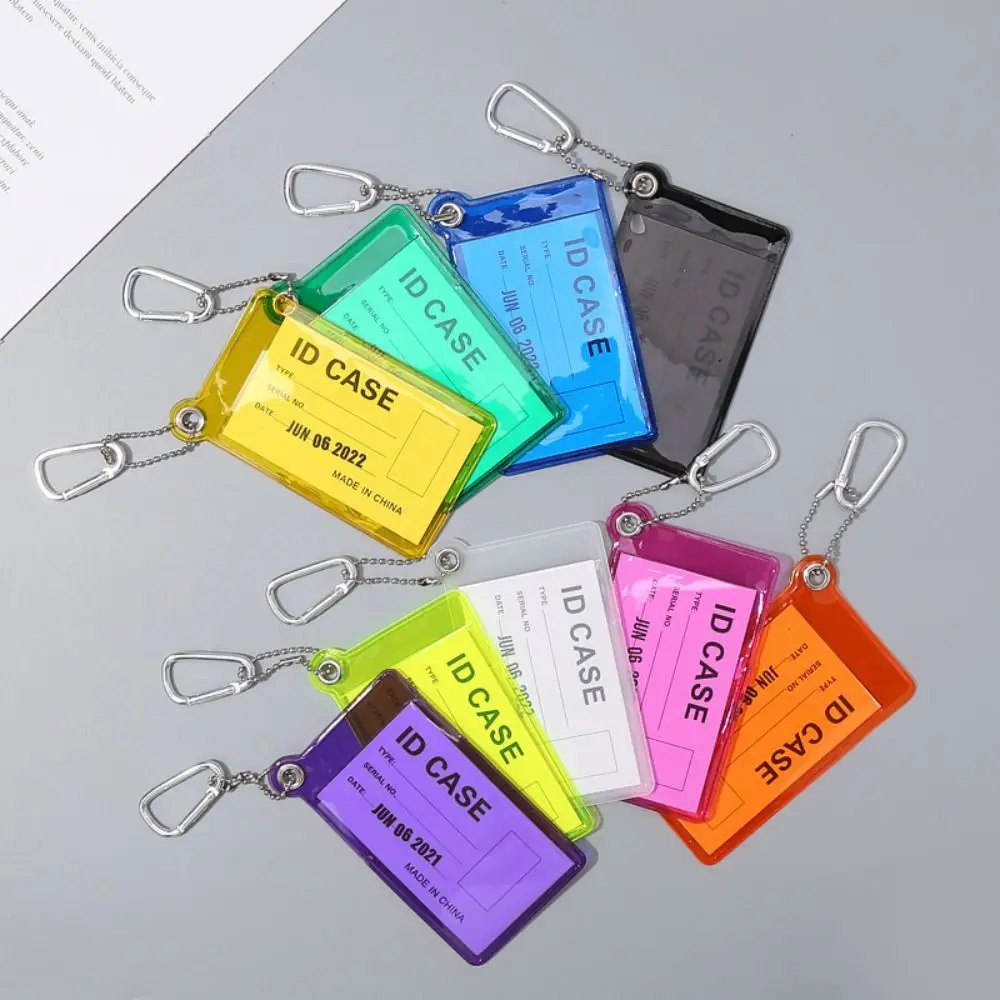 Creative Portable Credential Holder Trendy PVC Bag Keychain Backpack Pendant Decoration For Man Women