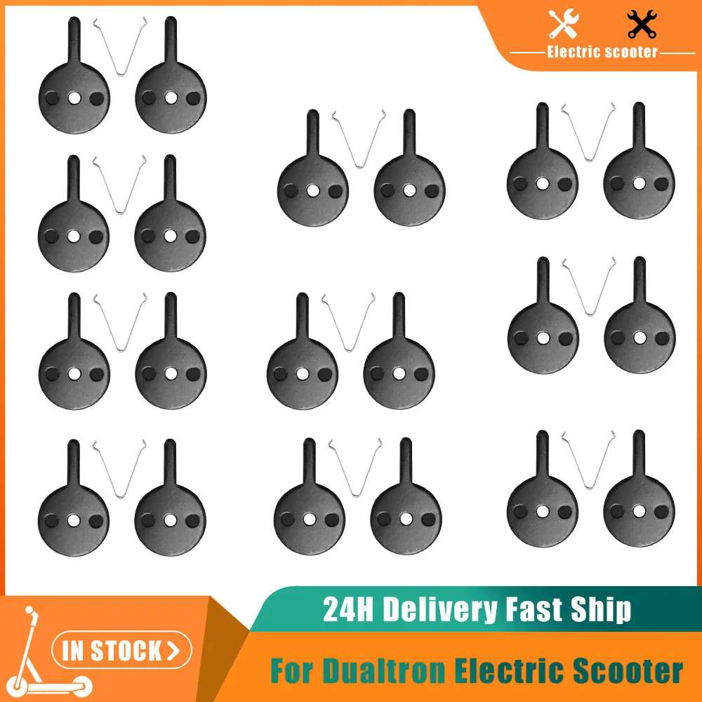Scheibenbremsbeläge aus Harz und Halbmetall für Dualtron 1 2 Ultra Spider, Speedway 4 5 Elektroroller, 10-Zoll-Roller-Zubehör