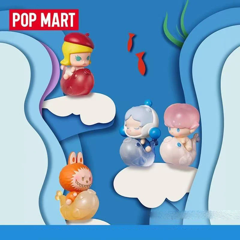 

POP MART， BEAN Pajamas Drag Series Blind Box,Guess Bag Mystery BoxToys,Doll Cute Figure Desktop Ornaments,Gift Collection