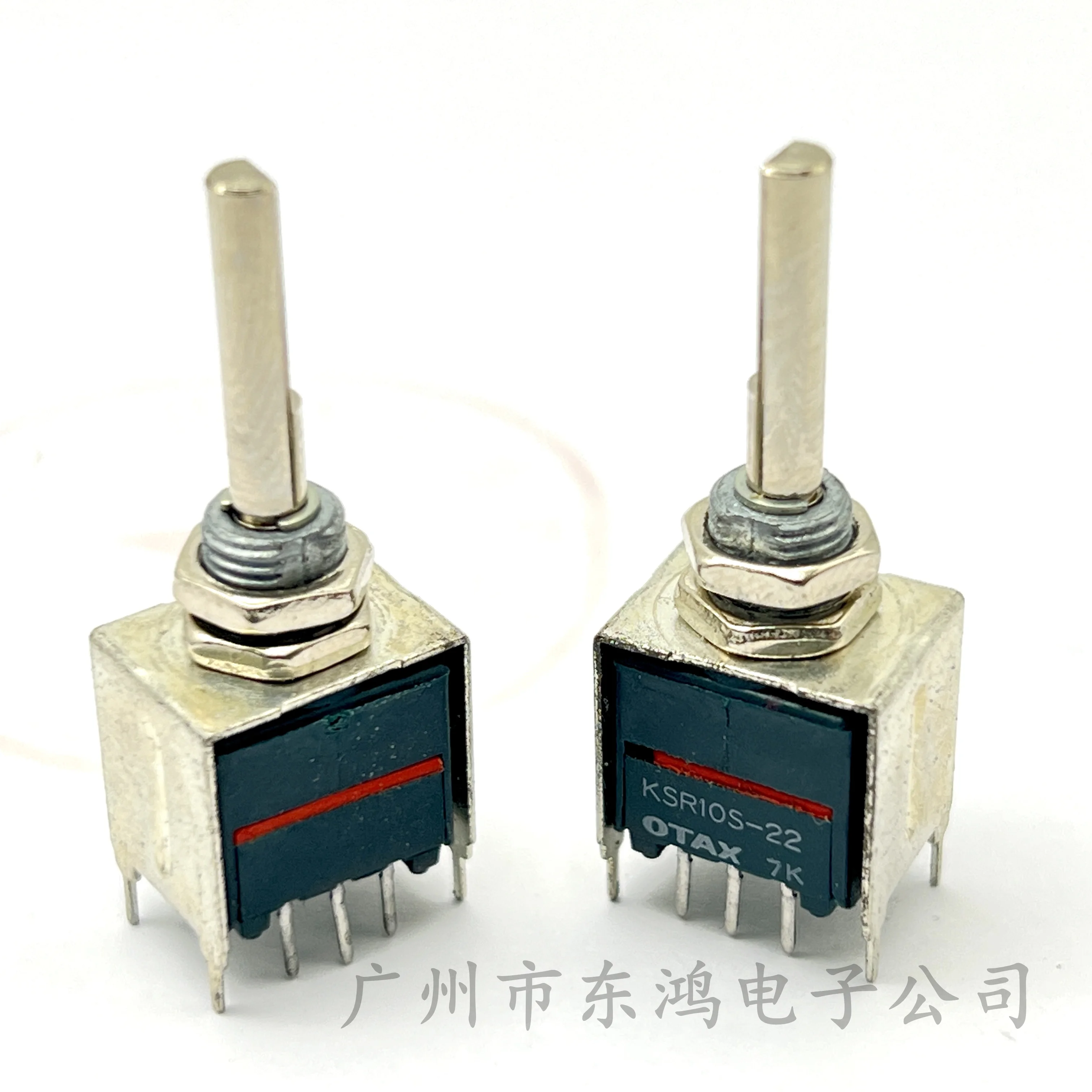 1 pcs  Japan Odaco KSR10S-22 coding switch. Two row six pin 7K