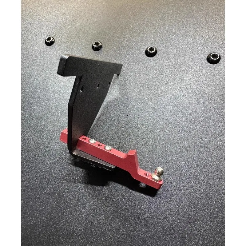 Leilaluo JK07 simulatie klimauto speciale metalen aanhangerhaak bevestigingsonderdelen inclusief aanhangerhaakmodificatie en upgrade pa