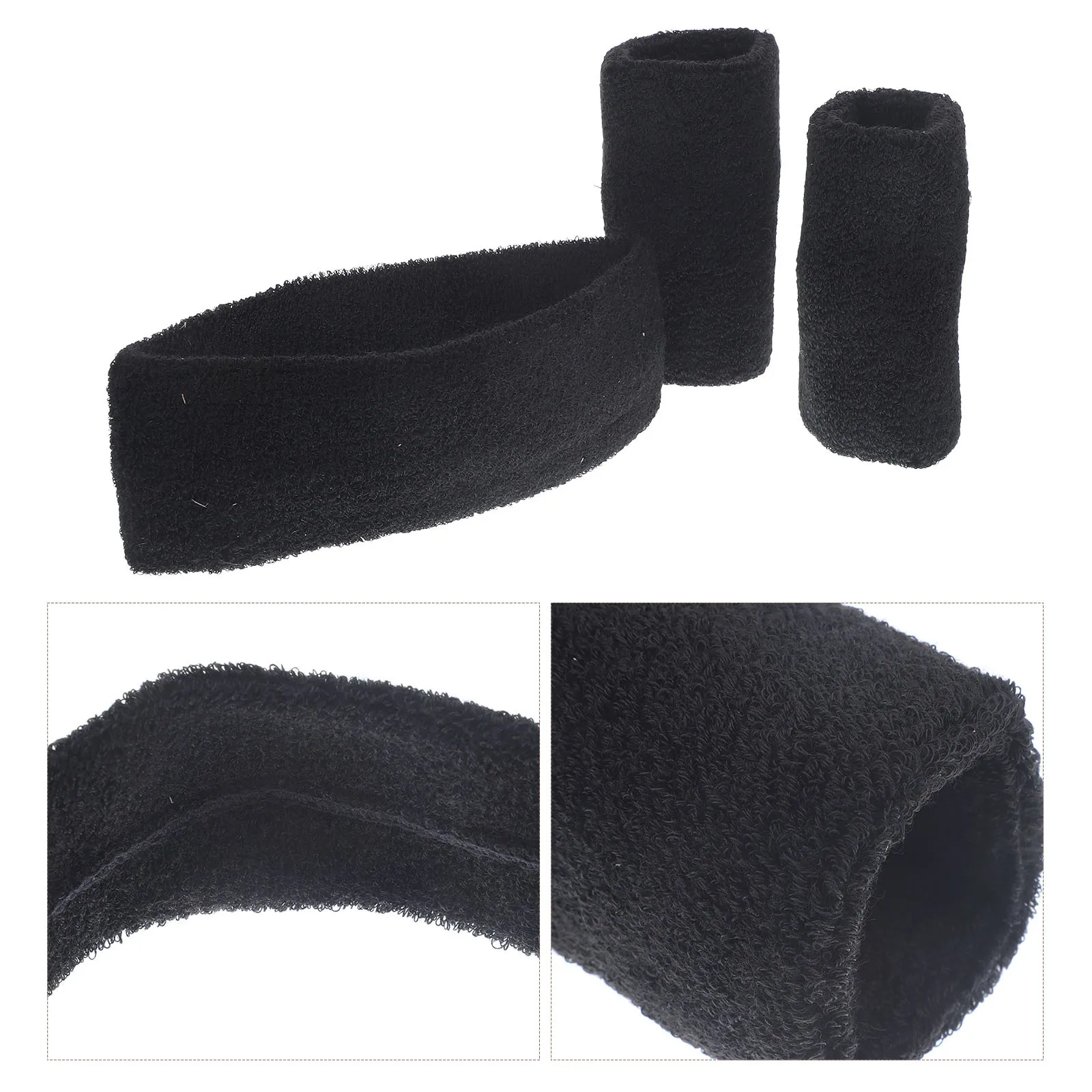 1 مجموعة اللياقة البدنية عقال معصمه مرونة تجريب للجنسين رباط شعر الرياضة اليوغا العصابات المحمولة الصالة الرياضية العرض المحمولة عصابة رأس