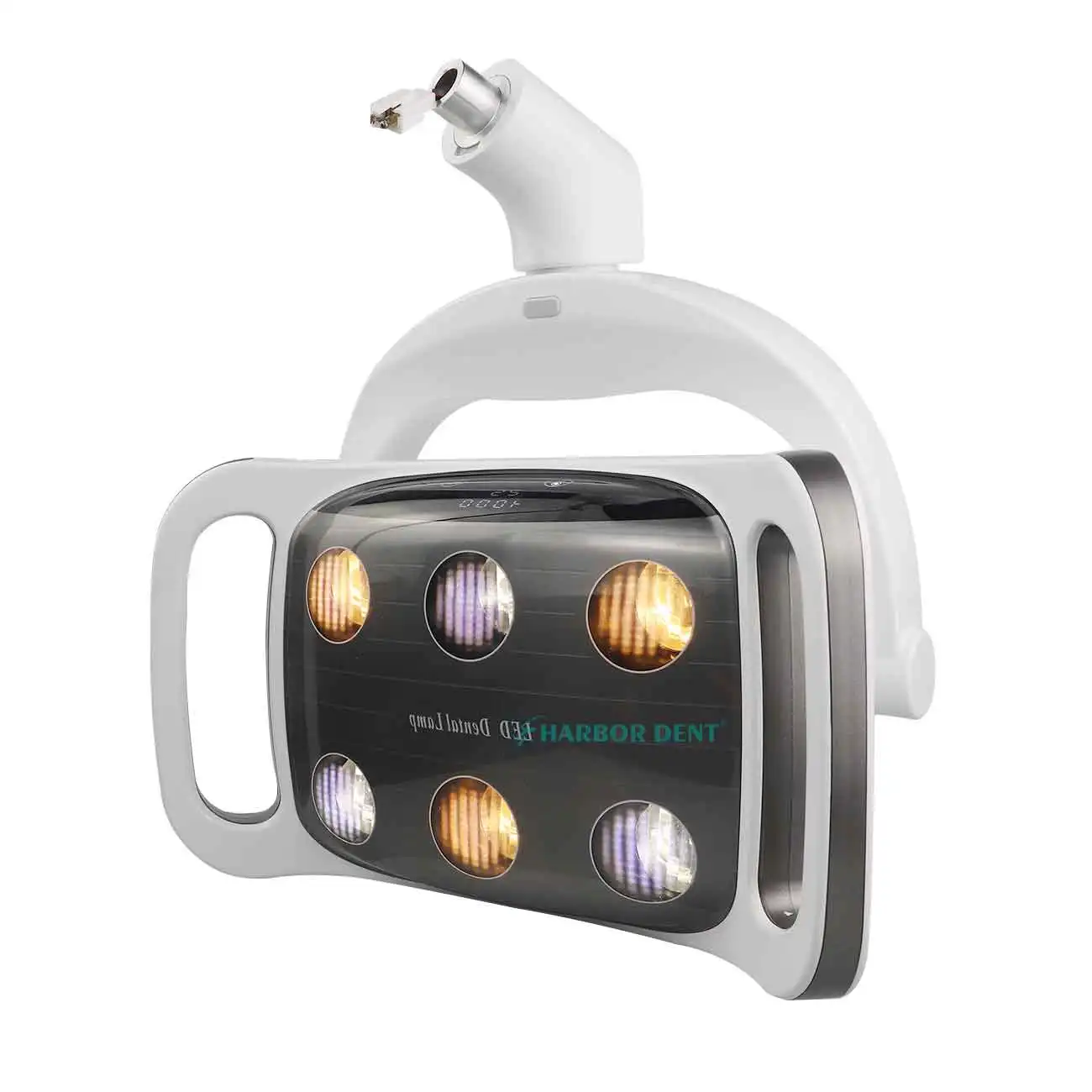 Multifunctional Dental 6 LED Light 8-Level Color Temperature Adjustment (3500-5500K) 30000Lux Illumination Class II Medical