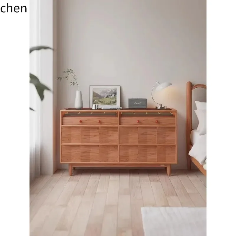 Solid Wood Chest of Drawers Storage Sideboard Jewelry Organizer CabinetN9