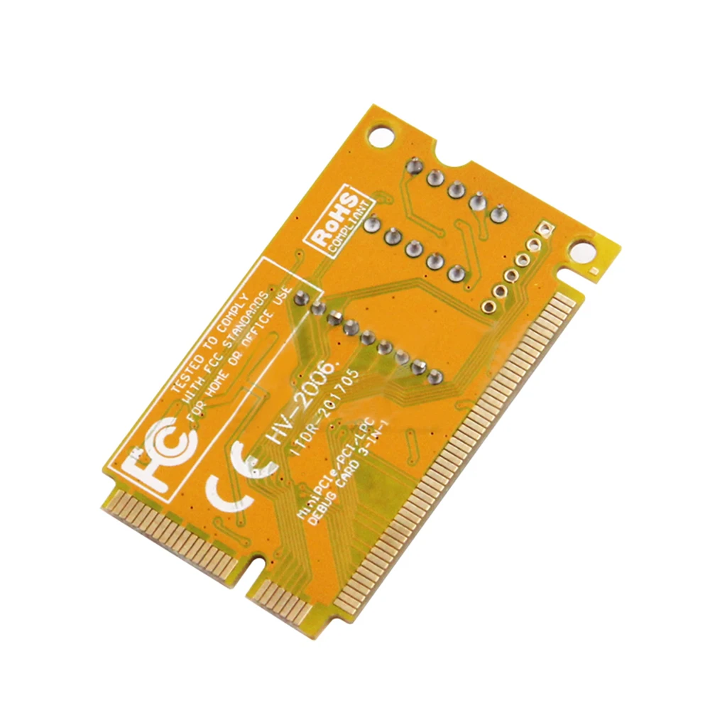 Scheda di debug PCI-E Mini PCI Expert Diagnostica dei guasti Notebook a 2 cifre Tester della scheda madre del computer portatile Scheda di analisi PCI Express