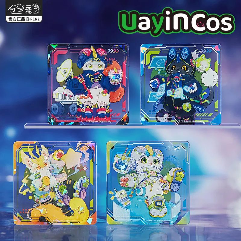 In Stock Official Fabulous Beasts Acrylic Fridge Magnet Decorative Magnets Stellar Drift Series Ornaments Doll Anime Game Toy G
