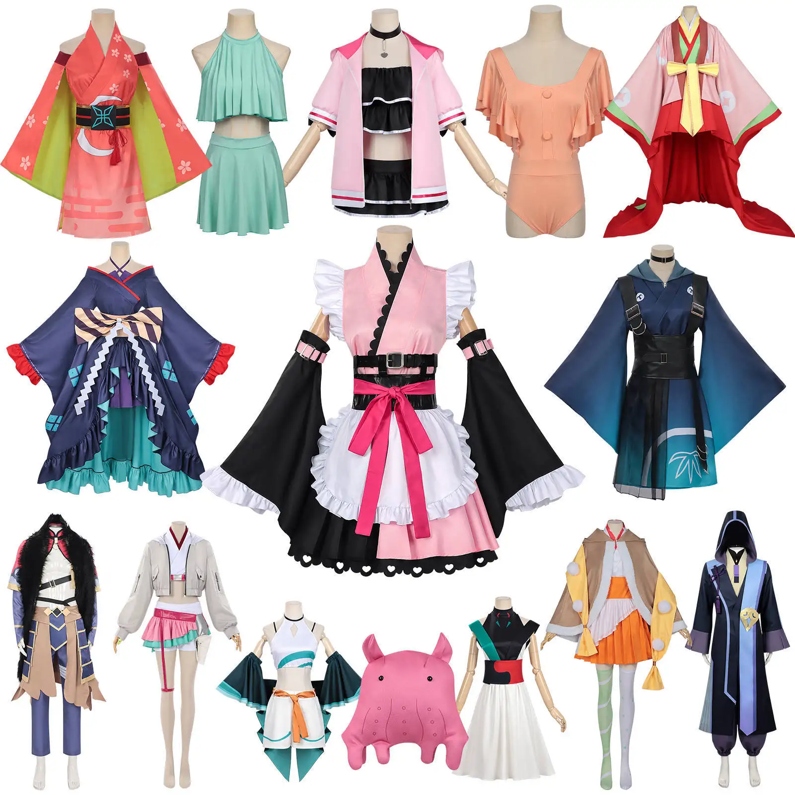 

Anime Cosmic Princess Kaguya ‌Yachiyoru Cosplay Costume Women Kaguya‌ Dress Kimono Masquerade Stage Uniform Carnival Clothes
