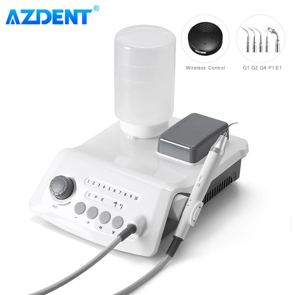 

Dental Ultrasonic Scaler Scaling Perio Endo Endodontics AZDENT LED Detachable Handpiece Auto Water Dentistry Tools Equipment