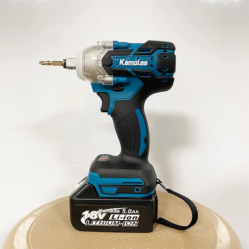 Imagem -05 - Kamolee 520n. Chave de Impacto de Carregamento sem Fio Ferramenta Portátil Doméstico Pequena Chave de Porca Elétrica Bateria de Lítio 18v24v 2