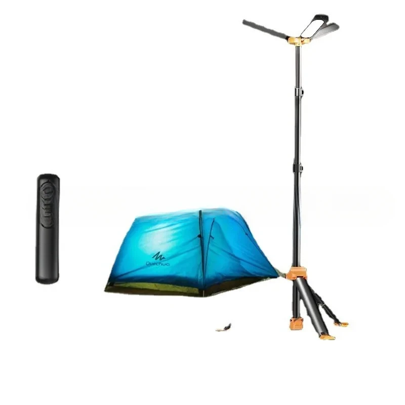 Hot Sale Camping Light Weight Light Camping Outdoor Adjustable High Pole Tent Camping Led Light