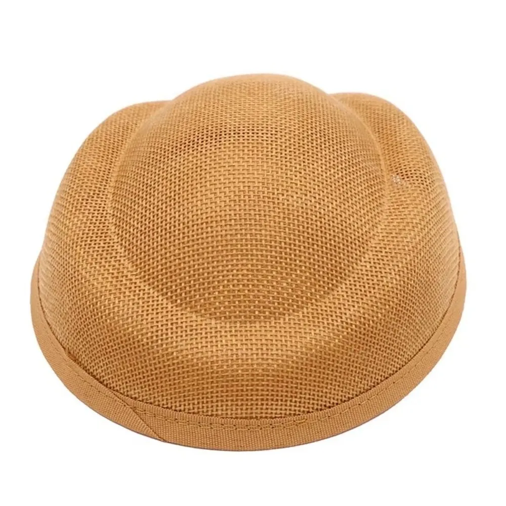 Gifts Linen Fascinator Hat Base Plain Base Opera Headpiece Millinery Base Hat Versatile Pillbox Hat Party Occasion
