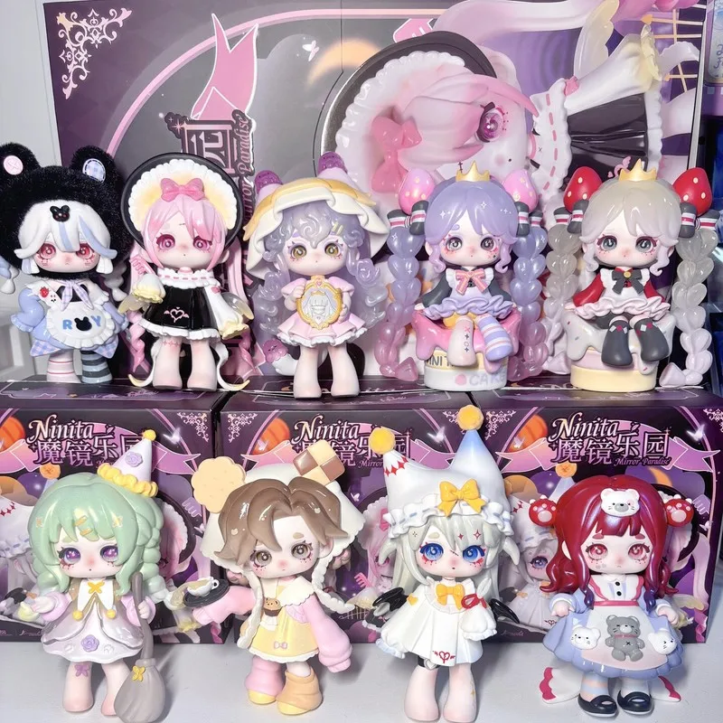 

Authentic Witch Ninita Mirror Paradise Blind Box Trendy Play Collection First Generation Handmade Doll Decoration Birthday Gift