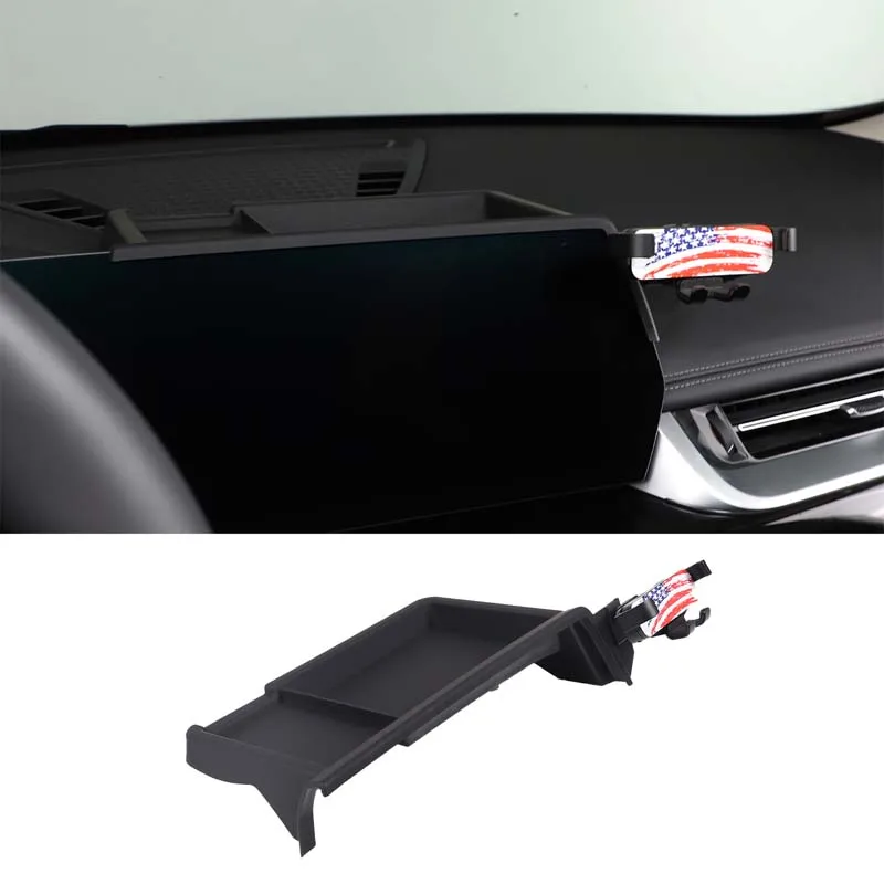 

For BMW X1 U11 2023-24 ABS Car Center Screen Wireless Charging Mobile Phone Holder Storage Box Mobile Phone Tray Car Accessories