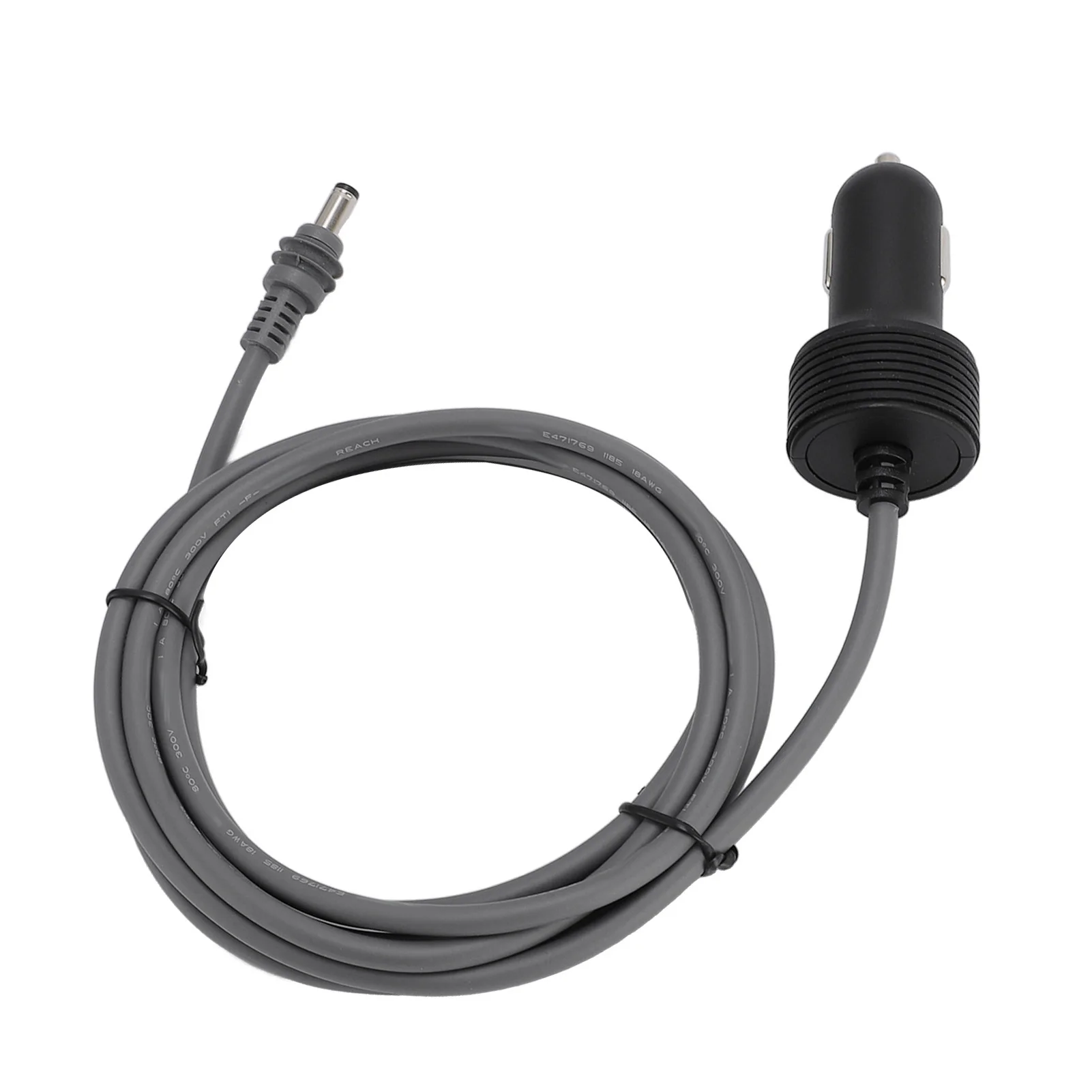 

DC Car Power Cable 6.5ft 12V to 24V Water Resistant Plug and Play Stable Transmission 18AWG Power Cable for Dish Antenna