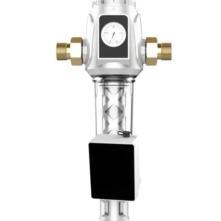 Household Manual 316 Stainless Steel Mesh Central Whole-House Water Filter Prefilter with 40 Micron Filtration