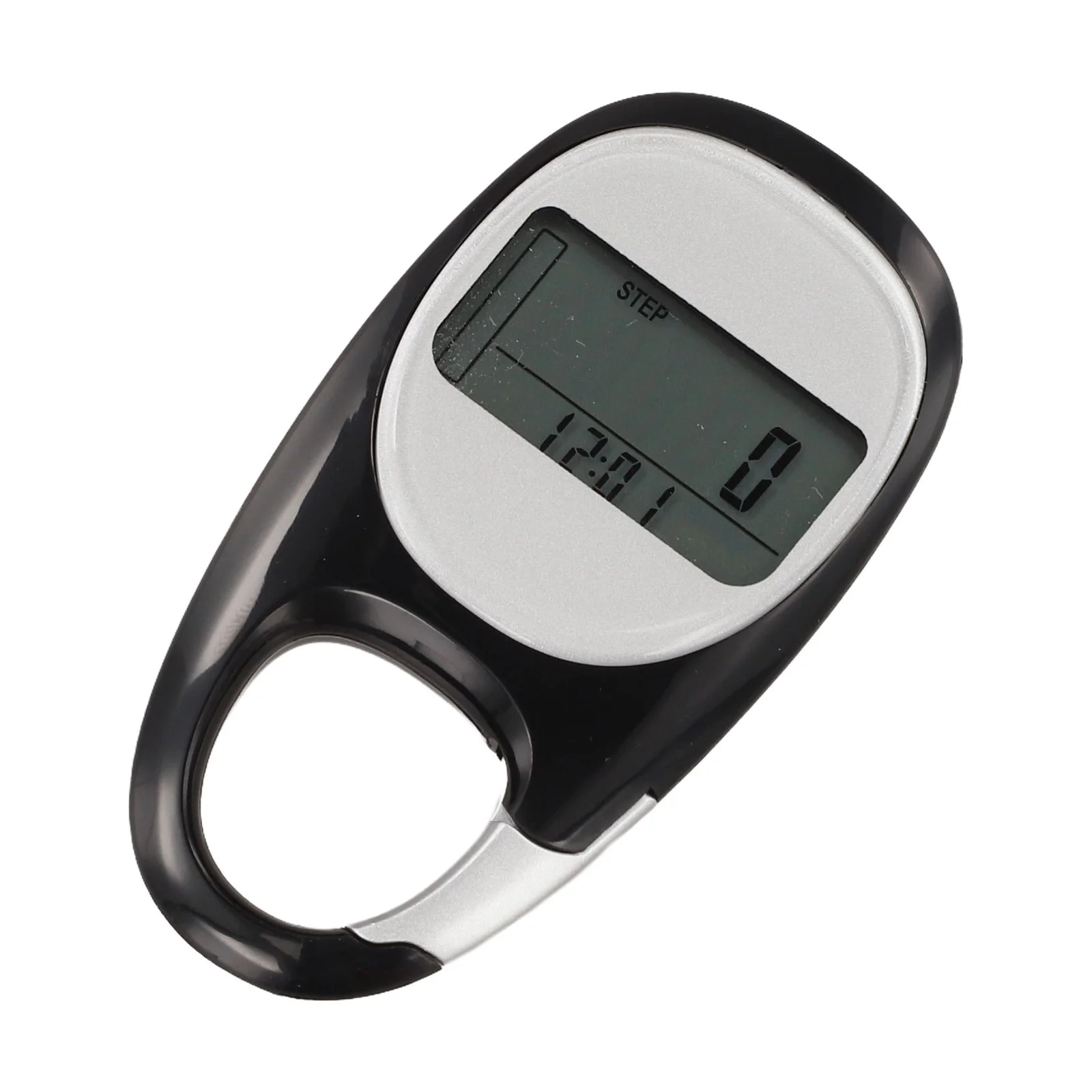Electronic 3D LCD Pedometer with Easy Button Operation and Large Step Count Display for Fitness and Running Electronic