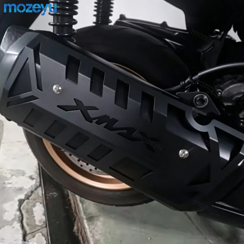 

For YAMAHA XMAX 300 X-MAX 300 250 2017-2024 Exhaust Guard Exhaust Protector Scald Proof Lid Exhaust Cover Motorcycle Accessories