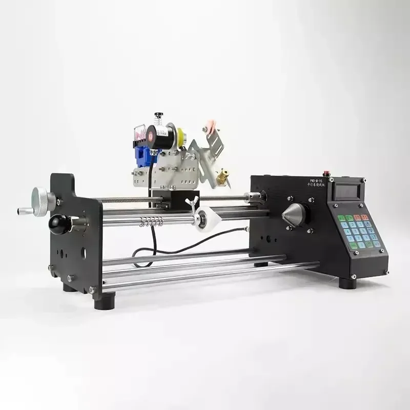 Automatic CNC Wire Winding Machine 24V10A Enameled Stranded Wire Winder Digital Meter Counting Cotton Fish Coil Winding Tool