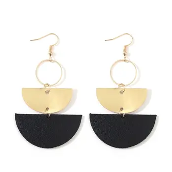 8 best sales Lederohrring - №3