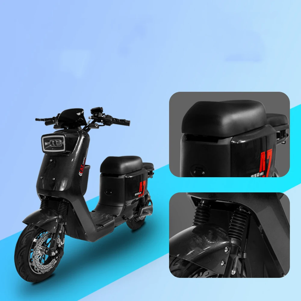 48v120ah  Adult Electric Motorcycles Portable Lithium Battery Moped Scooter Endurance Approximately 300 Kilometre Household