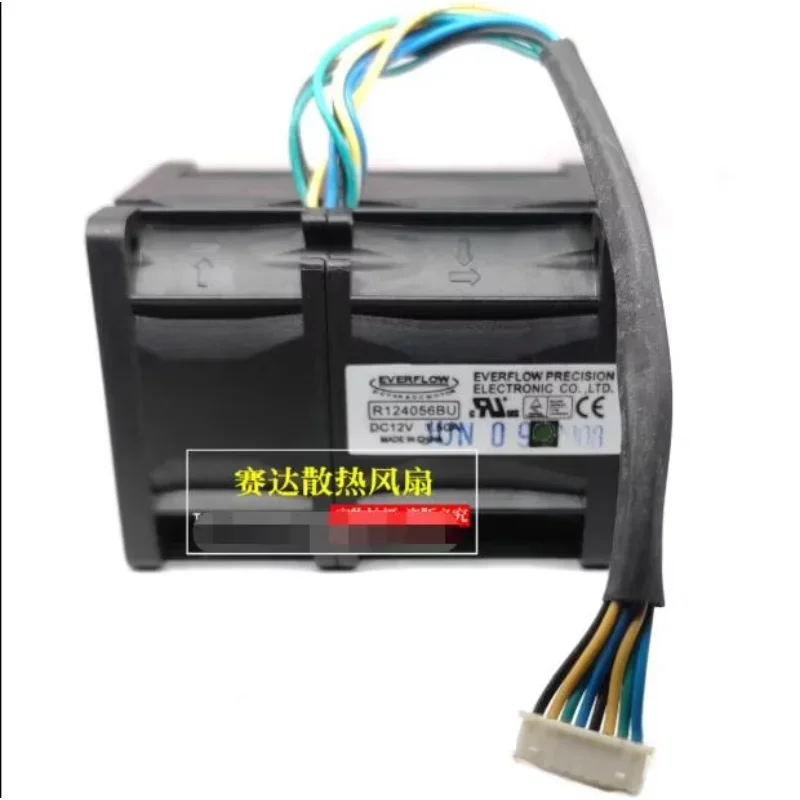 

Вентилятор охлаждения сервера EVERFLOW R124056BU DC 12V 1.50A 40x40x56 мм