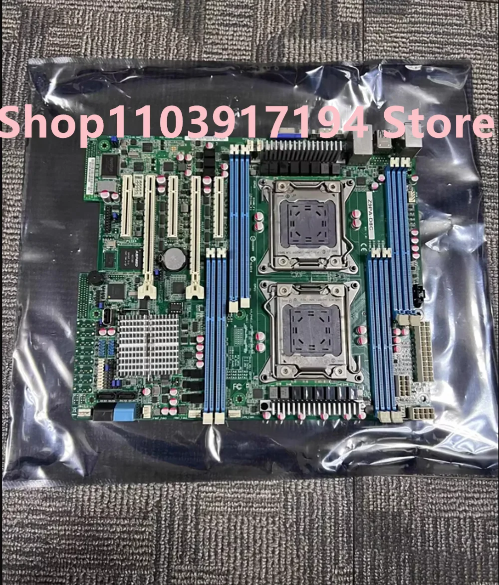 FOR Asus  Z9PA-D8C 2011 Two-way server motherboard Support E5 2680 V2