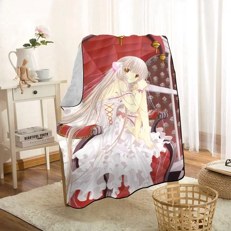 New Arrival Chobits Anime Blankets Printing Soft Blanket Throw On Home/Sofa/Bedding Portable Adult Travel Cover Blanket 0603