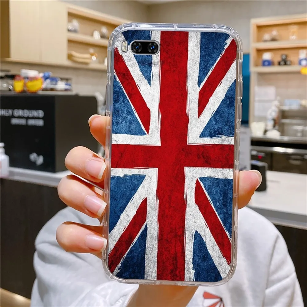 England B-British Uk F-Flag Phone Case For Huawei Mate P10 P20 P30 P40 P50 Smart Z Honor 50 60 70 Pro Lite Transparent Case