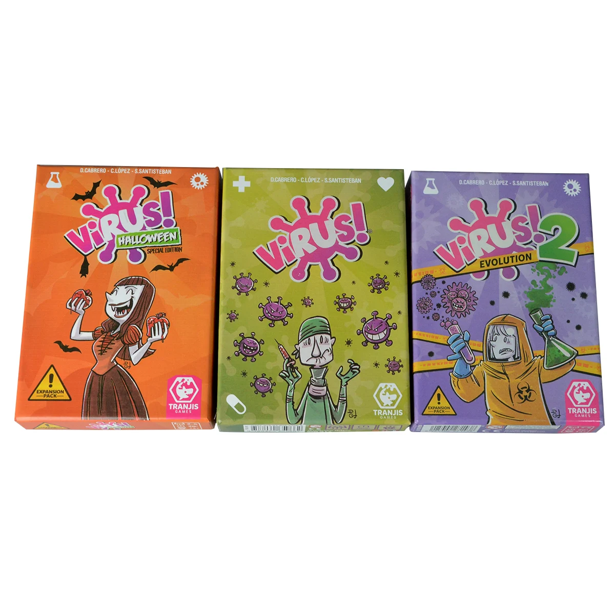 Virus 1 2 3 Board Game The Contagiously Fun Card Game Spanish English French VersionParty Game for Fun Family Game