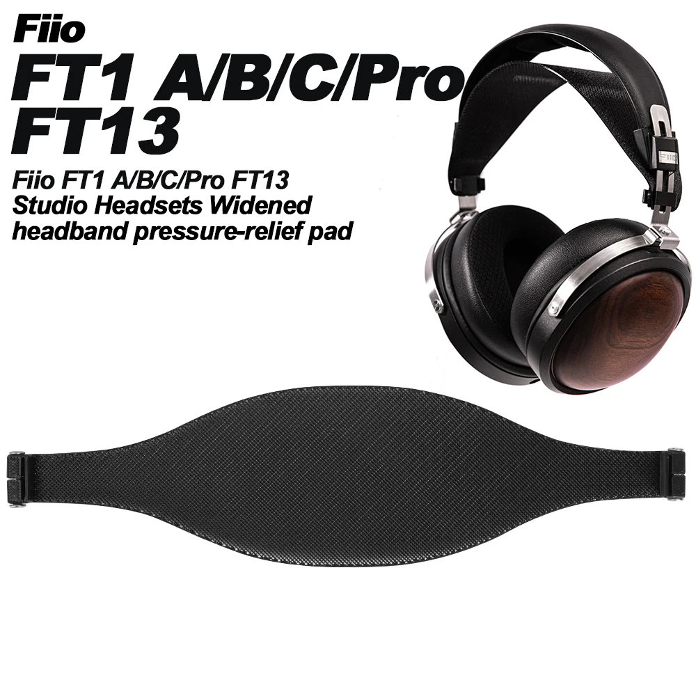 Kopfpolster für Fiio FT1 A/B/C/FT1 Pro FT13 Kopfhörer, verbreitertes Kopfband, druckentlastendes Polster, Ohrpolster