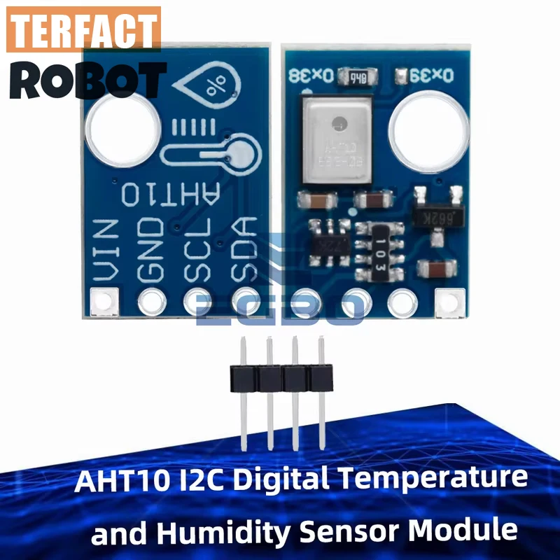 AHT10 I2C Digital Temperature and Humidity Sensor Module High Accuracy Replace DHT11 DHT22 SHT20 for Arduino DIY Projects