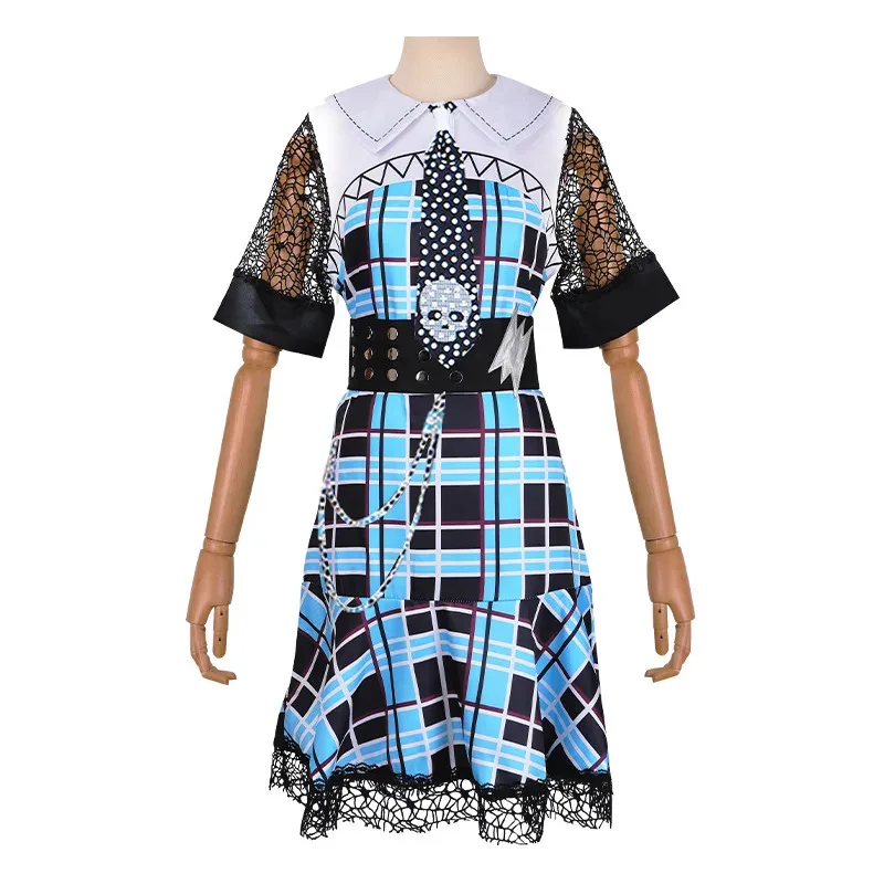 Disfraz de Cosplay de Frankie Stankiki para chica de Anime bidimensional de escuela secundaria de elfo de CyMonster