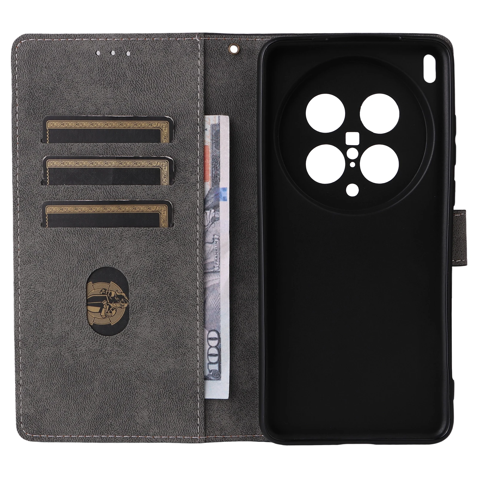 Etui z portfelem na smycz do VIVO X200 Ultra 5G Luksusowe, dostosowane etui z klapką ze skóry PU do etui VIVO X200ultra 5G