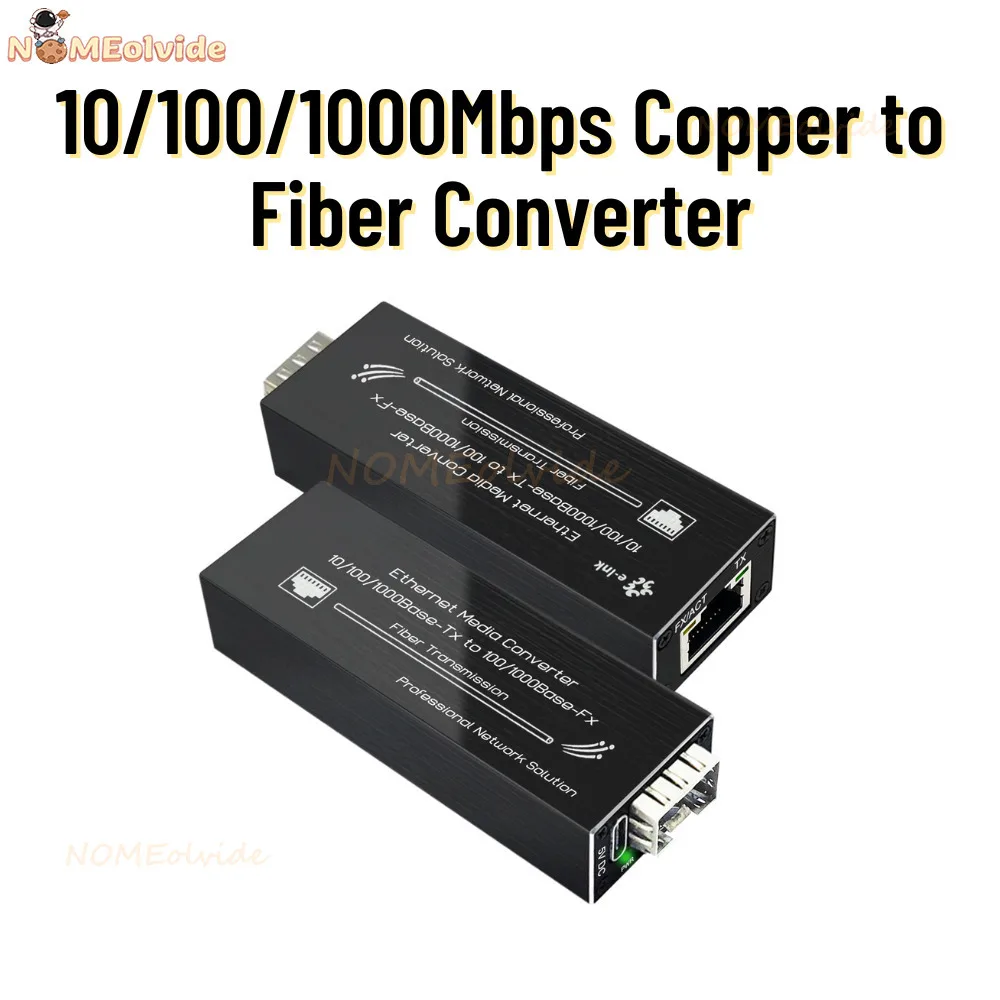 

Mini SFP Optic Transceiver 100Mbps Converter Ethernet RJ45 Fiber LCSC1 Optical To Electrical