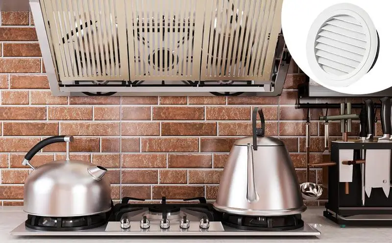 Round Ceiling Diffuser Universal Round Ducting Ceiling Wall Reusable 45 Degree Ceiling Diffuser For Warehouse Kitchen accessory