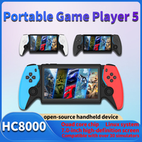 New PSP 7 Inch Portable Retro Game Game Machine HC8000 Retro Handheld Game Machine 64G PSP Gift