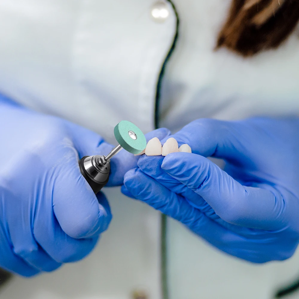 HP2.35mm 1 Stück Azdent Dental Labor Keramik-Diamantschleifer für Zirkonoxid-Porzellan – Dentalpolierer für die Zahnmedizin – Detail 7